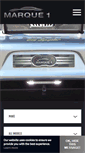 Mobile Screenshot of marque1cars.com